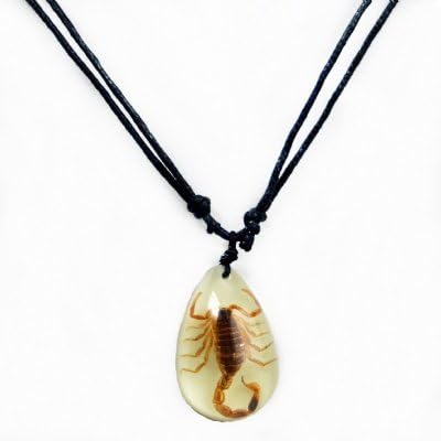 Scorpion Glow-in-the-Dark Necklace