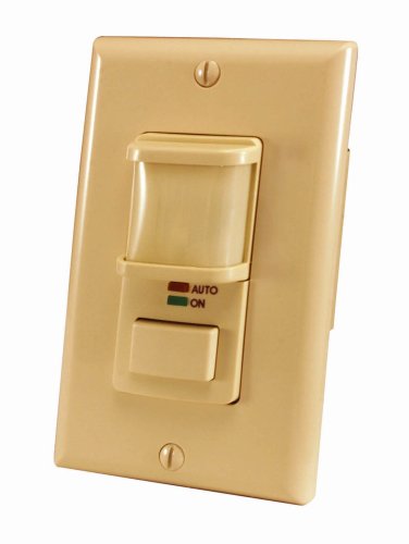 Heath Zenith SL-6106-IV Vacancy Motion Sensor Wall Switch