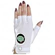 17 Green Ladies Shorty Half-Finger Golf Gloves