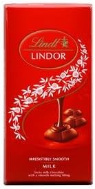 Good Product Lindt Lindor Milk Chocolate 100g.
