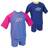 Zoggs Sun Protection FloatSuit (Size: 4-5 yrs (18-25kg)) (Colour: Sherbert Twist (Pink) )