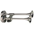 Ongaro Deluxe Ss Shorty Dual Trumpet Horn 12V