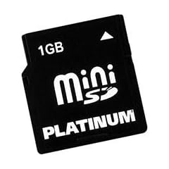 Platinum 1 GB Mini-SD Speicherkarte (Original Handelsverpackung)