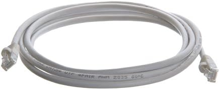 Premium White Ethernet LAN Network Cable CAT5e 6FT / 2m Gold Plated Male to Male Connectors