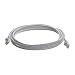 Premium White Ethernet LAN Network Cable CAT5e 6FT / 2m Gold Plated Male to Male Connectors