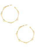 Marciano Beth Bamboo Hoops, GOLD
