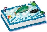 Bass Fishing Cake Set