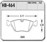Hawk Performance HB464F.764 HPS Brake Pad