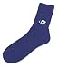 Phiten Titanium Sports Socks, Color: Navy, Size: Medium (9-11in)