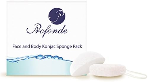 Best Konjac Sponges for Fresh and Radiant Skin - 2 Pack Inc. Facial Sponge &amp; Body Sponge - Eco-friendly, Ethical Company - Moneyback Guarantee