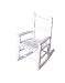 Kitchen & Housewares : Lipper International 555W Child's Rocking Chair, White