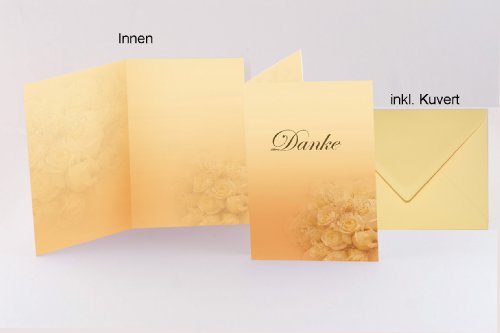 Danksagungskarte Dankeskarte HOCHZEIT