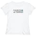 T-Shirt Woman White Elegant Flag 