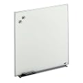 Quartet M2323 Quartet Magnetic Dry-Erase Board, Painted Steel, 23 x 23, White, Aluminum Frame