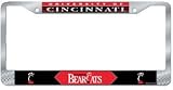 Cincinnati Bearcats NCAA Metal License Plate Frame