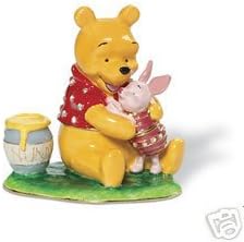 Disney Dept 56 Winnie the Pooh Best Friends Jeweled Box