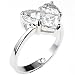 The Sparkling Heart Ring