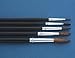 Red Sable Artist Brushes (Set of 5)