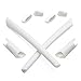 Mryok Replacement Earsocks Nosepieces Kits for Oakley Half Jacket XLJ Sunglass - White