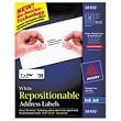 Avery White Repositionable Address Labels For Ink Jet Printers