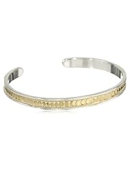 Anna Beck Designs "Gili" Wire-Rimmed Skinny Cuff Bracelet