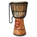 NOVICA Wood djembe drum, 'Abokobi'