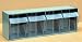 Tools & Hardware : 4-Bin Plastic Tilt Bin - PART# 01400-4 BIN TILT OUT BIN