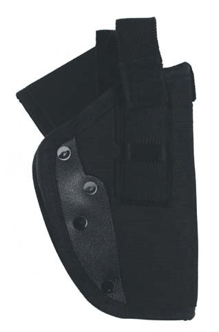 Tiefziehholster Gürtelholster schwarz verstärkte Gürtelbefestigung
