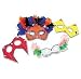 Foam Mask Kit, 24-Pack, Assorted Colors
