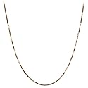 14k Yellow Gold 1.1mm Italian Box Chain Necklace, 18"