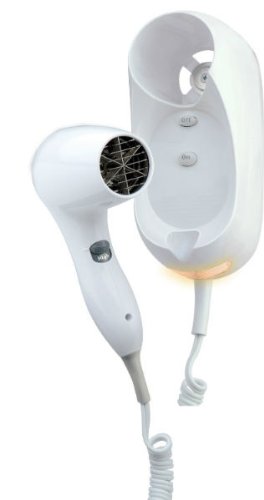 Sunbeam Wall Mount Hairdryer With Tourmaline - 1200/1500W