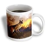 Dinzas Art Dogs - German Shepherd - Mugs