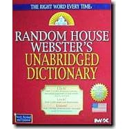 RANDOM HOUSE WEBSTER UNABRIDGED DICTIONARY