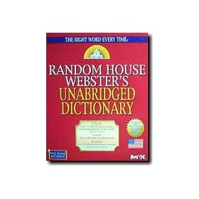 RANDOM HOUSE WEBSTER UNABRIDGED DICTIONARY
