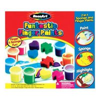 Rose Art Funtastic Finger Paints Set - 1 Ea