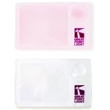 Wallet Magnifier 2 Pack (Clear & Raspberry)