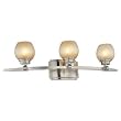 Minka Lavery Cimarron Brushed Nickel 3Lt Bath 6243-84