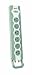 Coleman Cable 04642 6-Outlet Surge Protector with TV/Cable Protection, with 4-Ft Cord