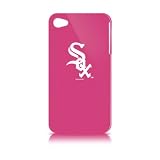Tribeca  FVA4556 Varsity Jacket Pink Solo for iPhone 4, Chicago White Sox - Pink