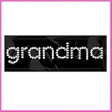 Grandma Rhinestone Iron On Heat Transfer