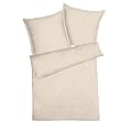 Kaeppel G-101646-66D1-VACH Bettw�sche 2-teilig Classique 135 x 200 cm Satin, Farbe champagner