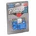 Brother Laminated Tape Cartridge, For TZ Models, 1/4", Black/White