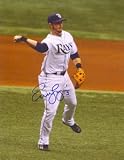 Evan Longoria Signed Tampa Bay Rays 8x10 Photo