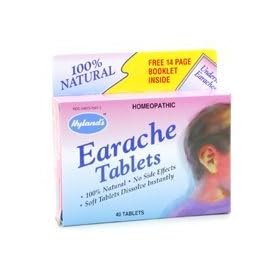 Hyland's - Earache Tablets, 40 tablets