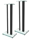 Lovan USA Millennium Series Speaker Stands, 29 Height, 1 Pr., Matte Black