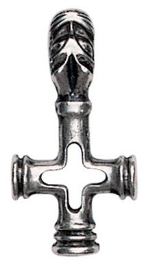 Enchanted Jewelry Trove of Valhalla Wolf Cross for Vitality and Success Charm Amulet Talisman Pendant
