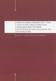 Johann Jakob Hemmer (1733-1790): Geistlicher, Sprachforscher, erfolgreicher Physiker, Meteorologe und Vollender des Blitzableiters