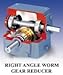 Boston Gear (Altra) HF721-60-B5-H-P23 - Right Angle Worm Gear Speed Reducer - C-Face Quilled, 60: 1 Ratio, 0.6250 in Input Size, 2.0600 in Center Distance, Right Hand Output, 56C Frame