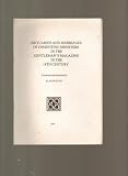 Obituaries and marriages of dissenting ministers in the Gentleman's Magazine in the 18th century