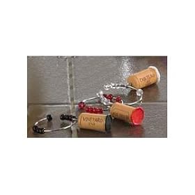 Boston Warehouse 04960 Private Reserve Cork Wine Charms Set of 6 by Boston Warehouse